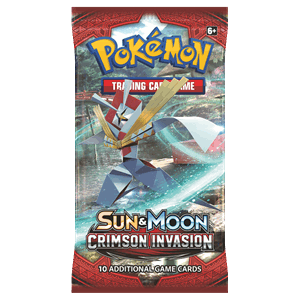 Pokemon Trading Card Game - Sun & Moon: Crimson Invasion Booster Pack