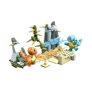 Pokemon - Squirtle vs Charmander Mega Construx Battle Set