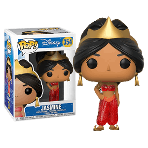 Disney - Aladdin - Jasmine with Red Dress Glitter Pop! Vinyl Figure