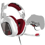 Astro A40 TR Headset + MixAmp M80 - White & Red