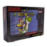 Nintendo - SNES Super Mario World Luminart Light-Up Wall Art