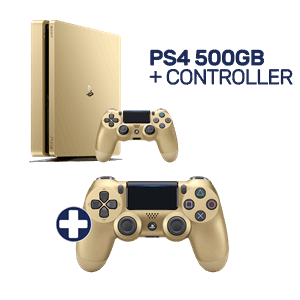 New-Look PlayStation 4 500GB Gold Console