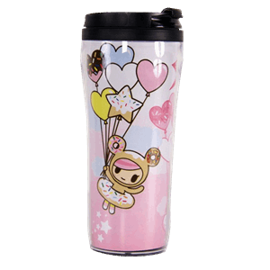 Tokidoki - Donutella with Balloon Tumbler