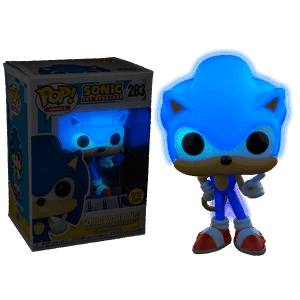 Sonic the Hedgehog - Sonic with Ring Glow in the Dark Pop! Vinyl Figure