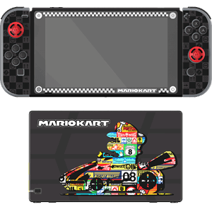 Nintendo Switch Mario Kart Play and Protect Skin