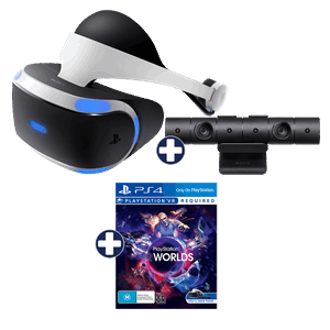 PlayStation VR + PS4 Camera + VR Worlds