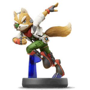 Nintendo amiibo (Super Smash Bros.) - Fox Mcloud Character Figure
