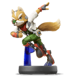 Nintendo amiibo (Super Smash Bros.) - Fox Mcloud Character Figure