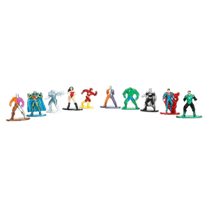DC Comics - Nano Metalfigs Jada Die-Cast Figures 10-Pack