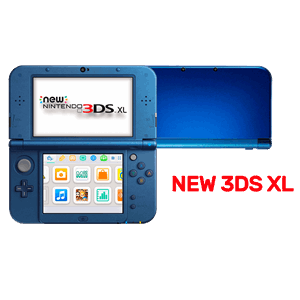 New Nintendo 3DS XL Console (Metallic Blue)