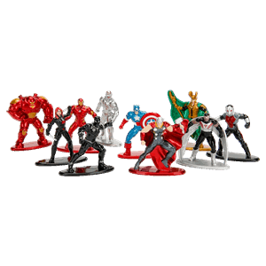 Marvel - Avengers Nano Metalfigs Jada Diecast Figures 10-Pack