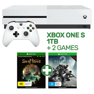 Xbox One S 1TB Console + 2 Games