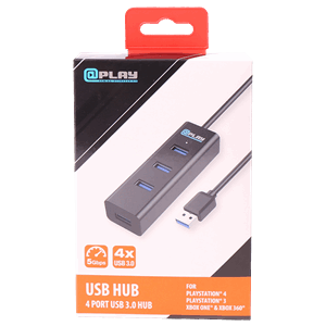 @play 4 Port USB Hub
