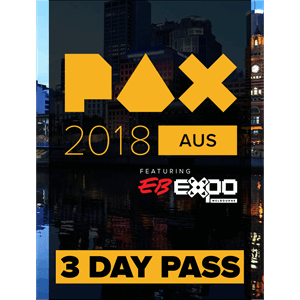 PAX ft. EB Expo 3 Day Pass Early Bird Badge