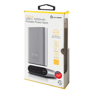 Alogic USB-C 10200mAh Portable Power Bank