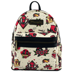 Marvel - Deadpool - Tattoo Deadpool Loungefly Mini Backpack