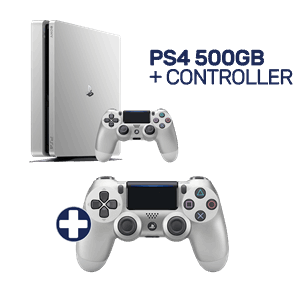 New-Look PlayStation 4 500GB Silver Console