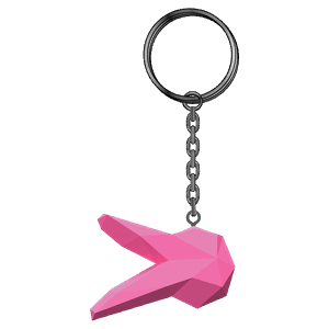 Overwatch - D.Va Pink Bunny 3D Keychain