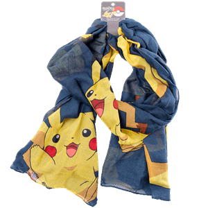 Pokemon - Pikachu Black Scarf