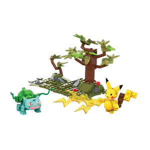 Pokemon - Pikachu vs Bulbasaur Mega Construx Battle Set