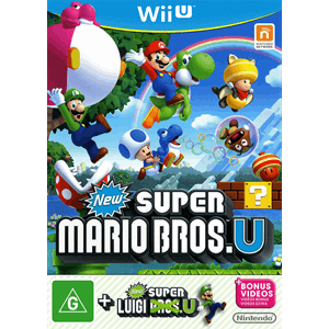 New Super Mario Bros U with Super Luigi U (preowned)