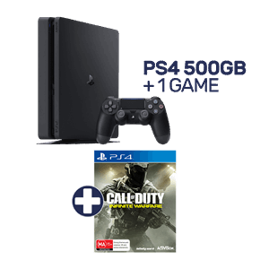 New-Look PlayStation 4 500GB Console + 1 Game