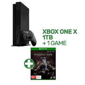 Xbox One X 1TB Console + 1 Game