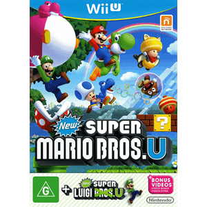 New Super Mario Bros U with Super Luigi U (preowned)