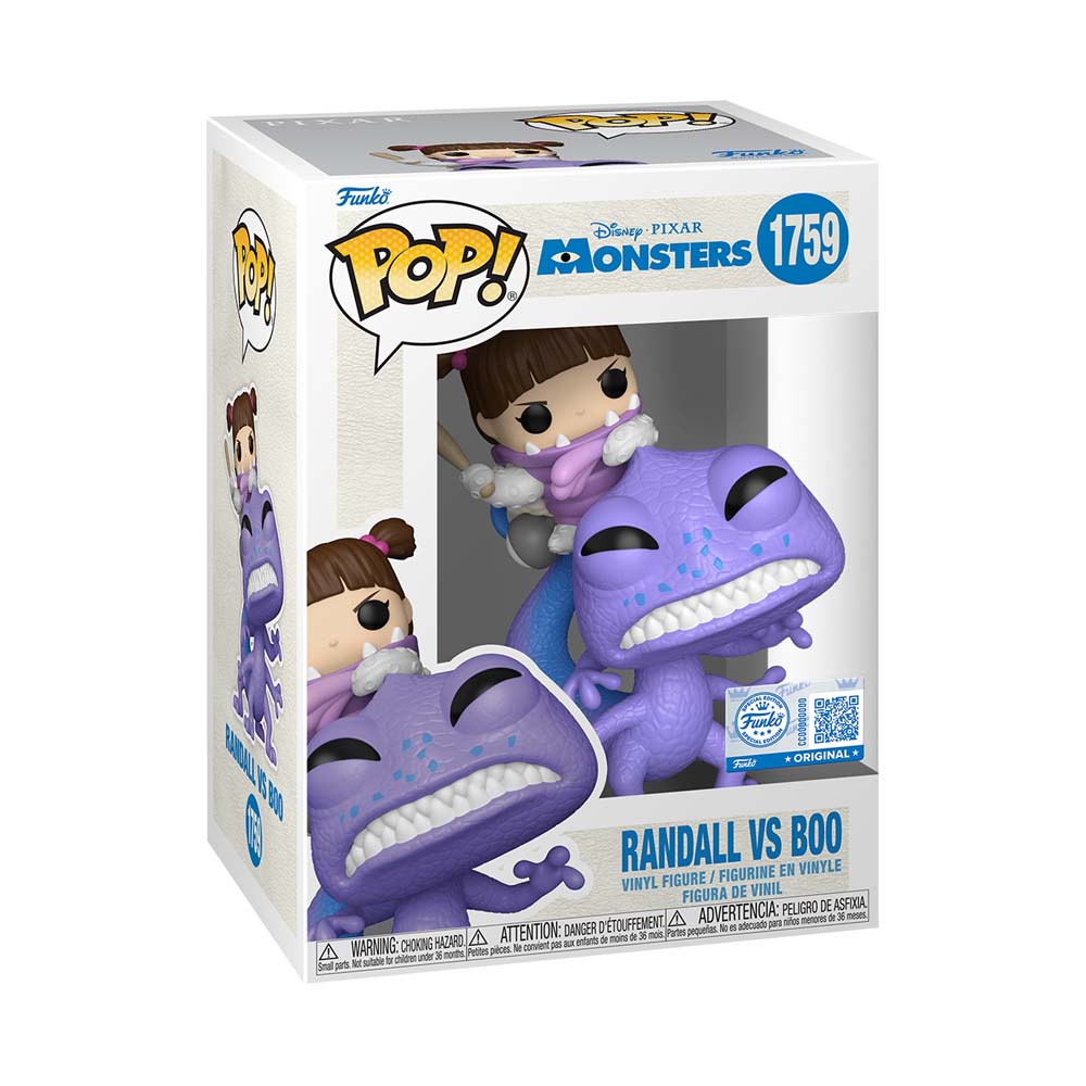 Disney - Monsters Inc - Randall vs Boo Pop! Vinyl Figure - Packshot 2