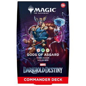 Magic: The Gathering - TCG - Marvel: Darkhold Destiny Commander Deck - Gods of Asgard