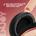 4Gamers - C6-100 Gaming Headset Strike - Rose Gold - Packshot 3
