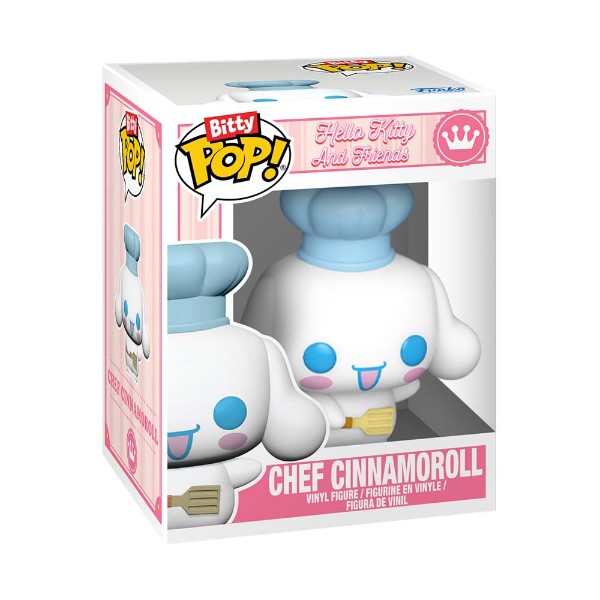 Sanrio - Hello Kitty and Friends - Chef Cinnamoroll with Café Cinnamoroll Bitty Pop! Town - Packshot 3