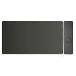Laser Wireless Charging Desk Mat - Black - Packshot 1
