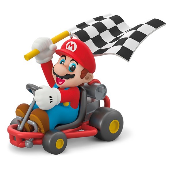 Nintendo Mario Kart Mario Hallmark Keepsake Decoration Zing