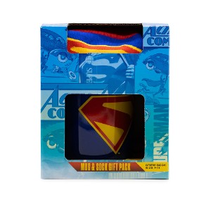 DC Comics - Superman - Shield Mug & Socks Gift Pack