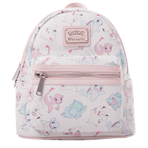 Loungefly Bags Luge Zing Pop Culture Pokemon Pastel Starters Loungefly Mini Backpack
