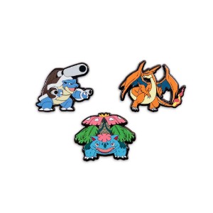 Pokemon - Mega Starters Pin 3-Pack