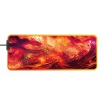 Powerwave RGB XL Gaming Mouse Pad - Fire