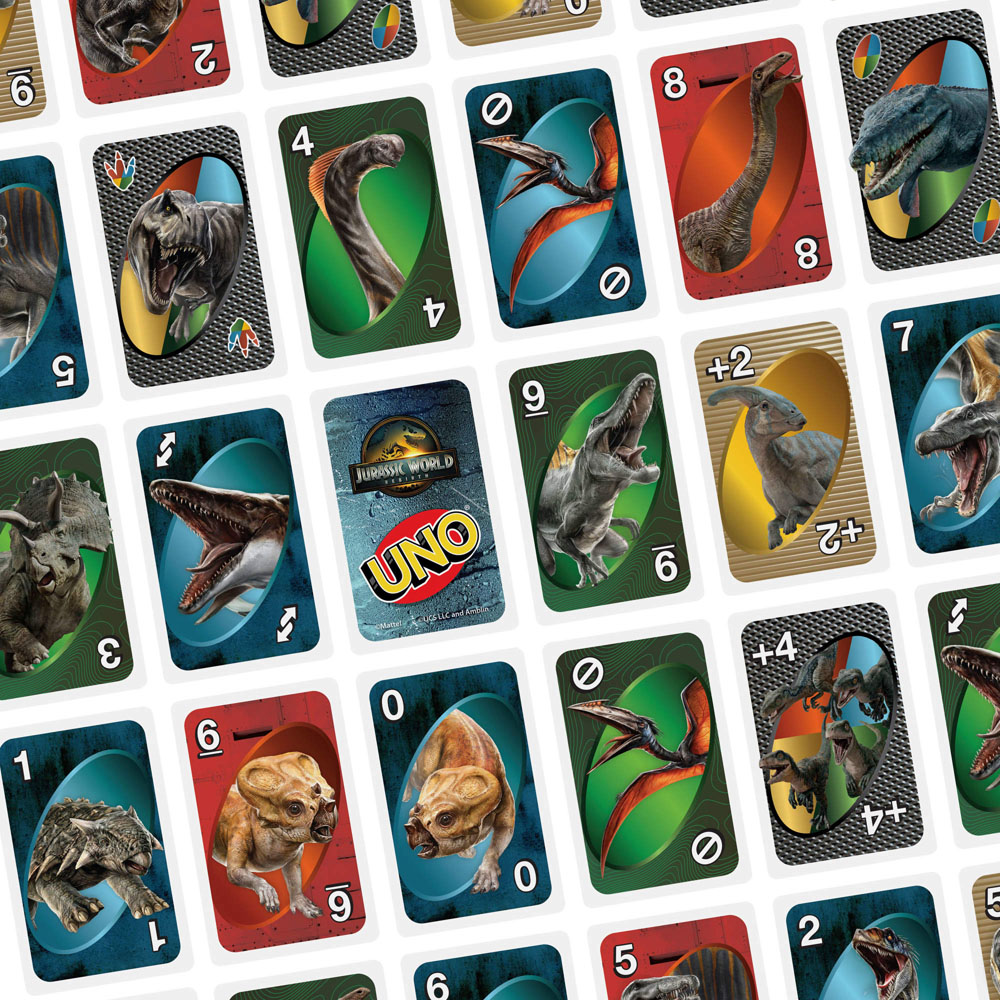UNO - Jurassic World: Rebirth Edition Card Game - Packshot 4