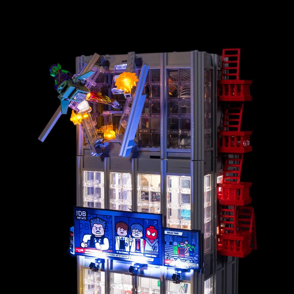 Light My Bricks SpiderMan Daily Bugle (LEGO 76178) Light Kit