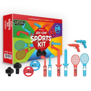 Maxx Tech Joy-Con Sports Kit for Nintendo Switch 2 & 1
