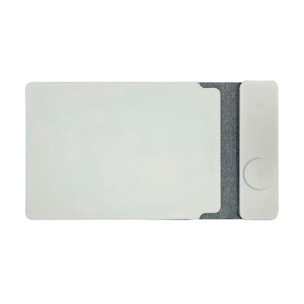 Laser Wireless Charging Laptop Sleeve Up to 16 Inch - Grey - Packshot 1
