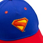 DC Comics - Superman 2025 - Classic Superman Shield Curve-Brim Cap - Packshot 3