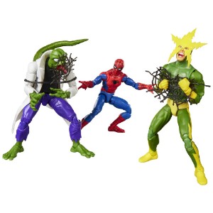 Marvel - Spider-Man - Marvel Legends Spider-Man, Marvel's Lizard & Marvel's Electro Action Figures 3-Pack