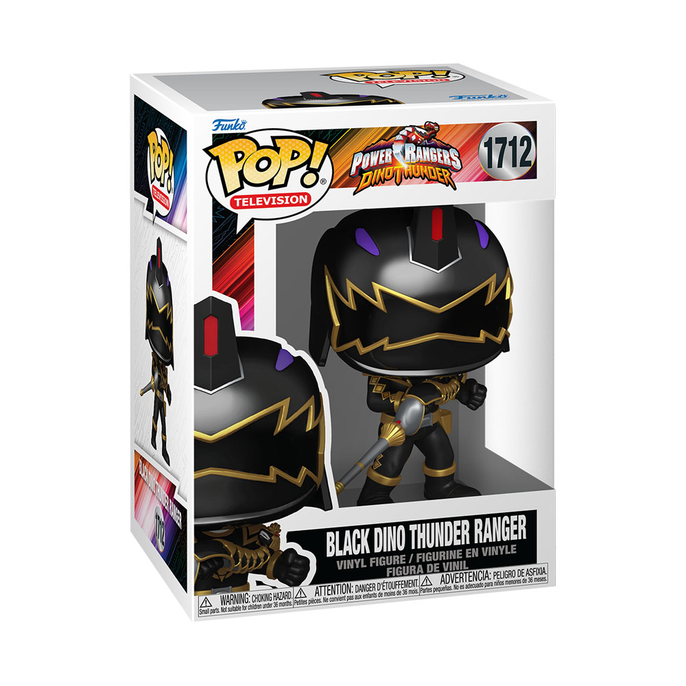 Power Rangers: Dino Thunder - Black Dino Thunder Ranger Pop! Vinyl Figure - Packshot 2