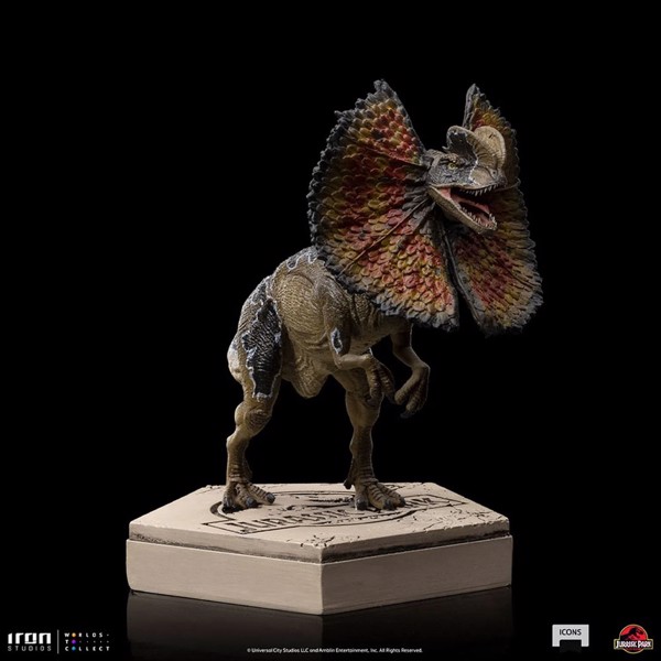 Jurassic Park - Jurassic Park Icons Dilophossaurus Statue - Packshot 3