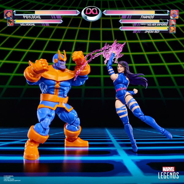 Marvel Legends Series Gamerverse Psylocke vs. Thanos 6" Action Figure - Packshot 5