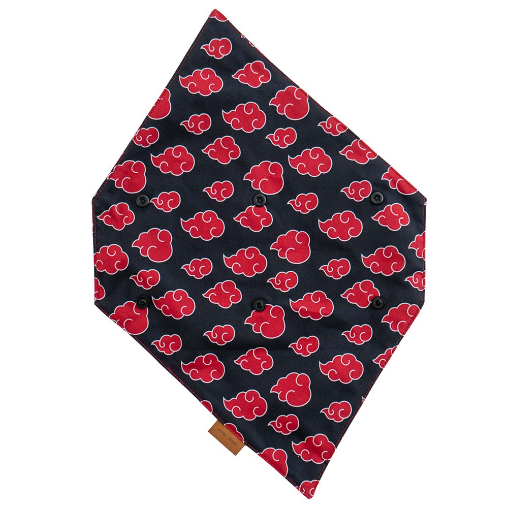 Naruto - Akatsuki Red Cloud Pet Bandana - M/L - Packshot 4