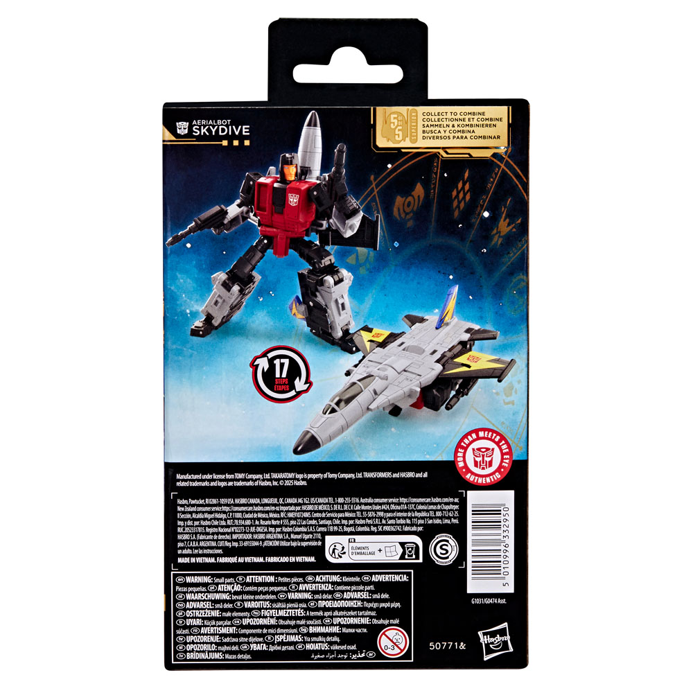 Transformers - Age of the Primes - Aerialbot Skydive Action Figure - Packshot 4
