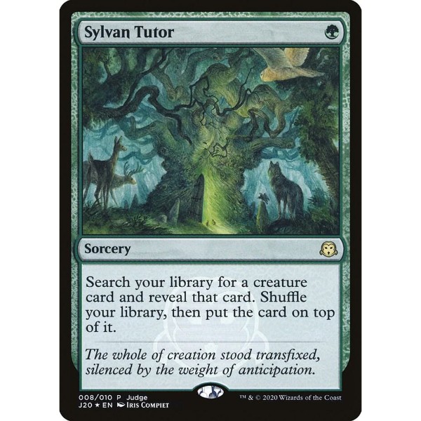 Magic: The Gathering - TCG - Judge Promos - Sylvan Tutor 8 Foil - Packshot 1